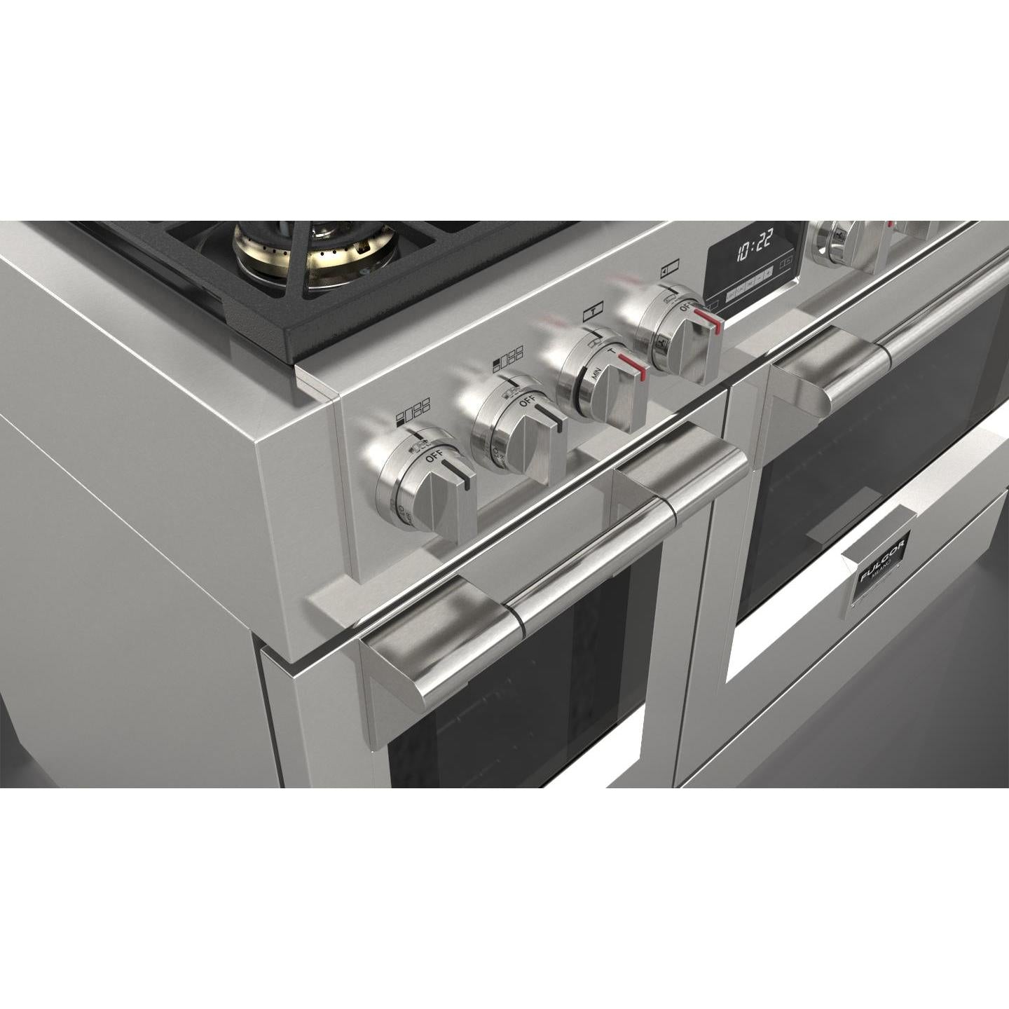 Fulgor Milano 48-inch Freestanding Gas Range with True Convection Technology F6PGR486GS2