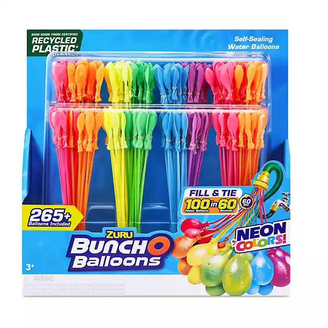 ZURU Neon Splash Bunch O Balloons 8-Pack