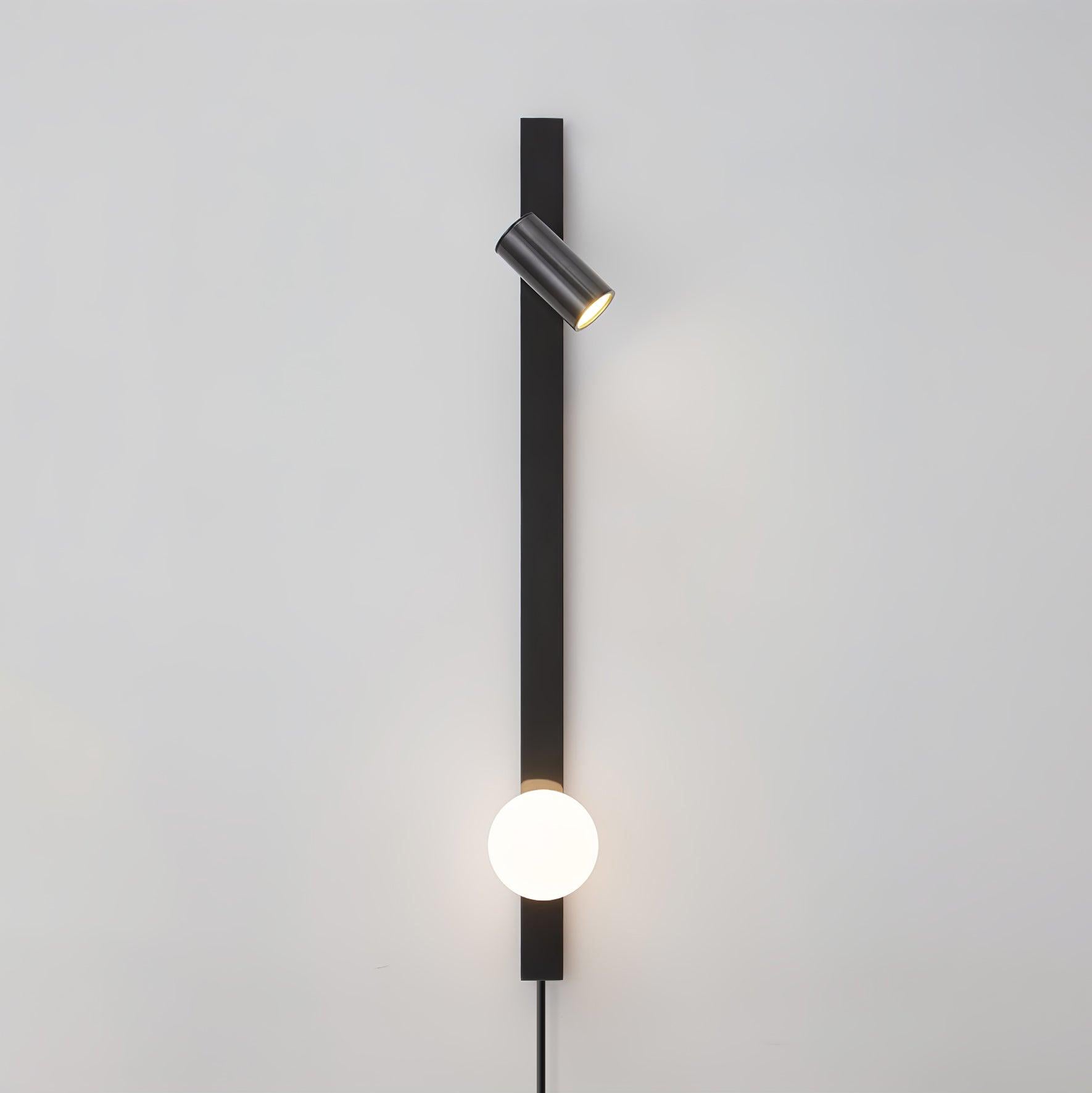 Long Arm Plug-in Wall Light