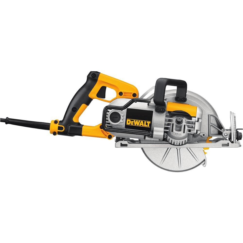 DW 7-1/4-In (184mm) Worm Drive Circular Saw with Electric Brake DWS535B from DW