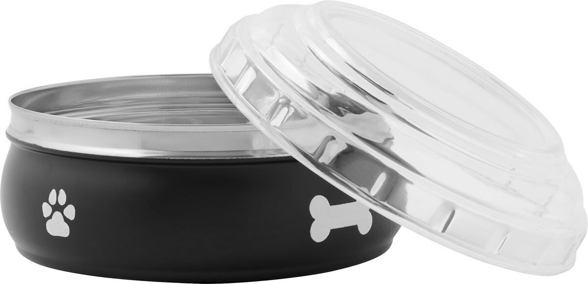 Frisco Travel Non-skid Stainless Steel Dog and Cat Bowl