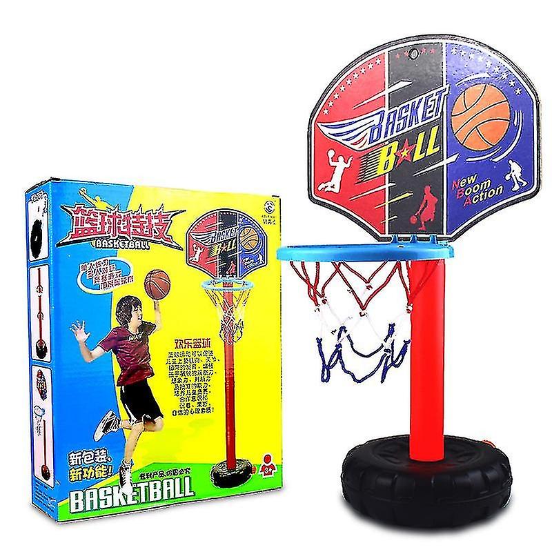 Kids Adjustable Protable Basketball Set Kids Basketball Stand With Net And Ball Outdoor Indoor Adjus