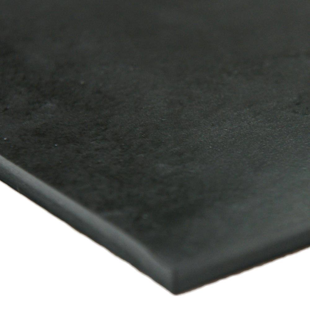 Rubber-Cal Styrene Butadiene Rubber (SBR) 38 in. T x 72 in. W x 36 in. L Rubber Sheets 20-100-0375-36-072