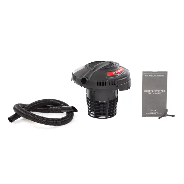 Craftsman CMXEVBE17678 1.75 Peak HP Wet/Dry Vac Powerhead