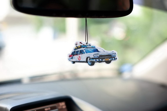 Ghostbusters ECTO 1 Car Air Freshener  New Car Sme...