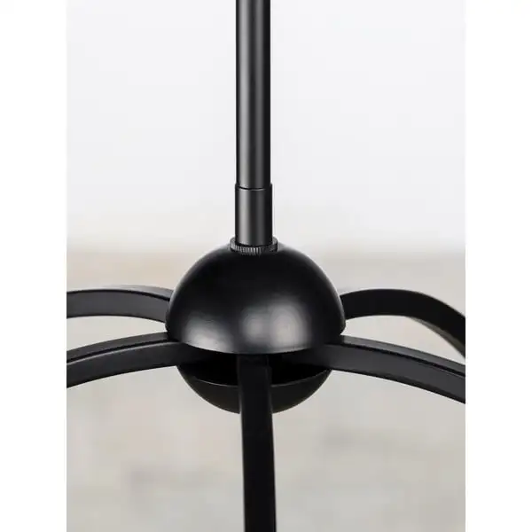 Seneca Collection 5-Light Matte Black Farmhouse Chandelier Light - N/A Shopping - The Best Deals on Chandeliers