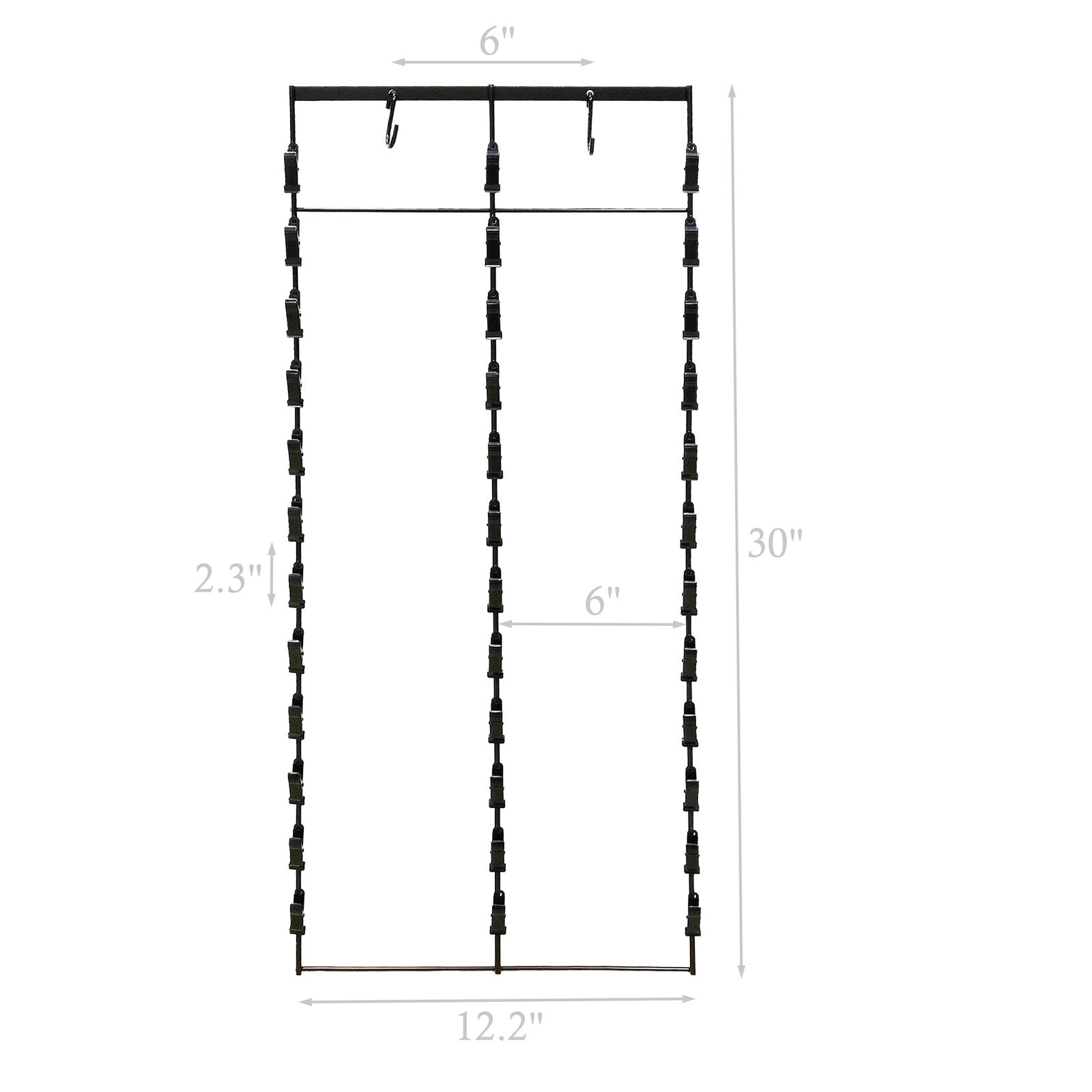 FixtureDisplays® Wall Mount Potato Chips Clip Hangers End Cap S Hook Potato Chips Strip Rack Grab a Bag of Chips Rack 30X12