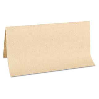 GEN Single-fold Paper Towels 9 x 9 920 Natural (250 Sheets per Pack 16 Packs per Carton) GEN1507