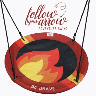 MandM Sales Enterprises Inc Be Brave Adventure Mat Swing