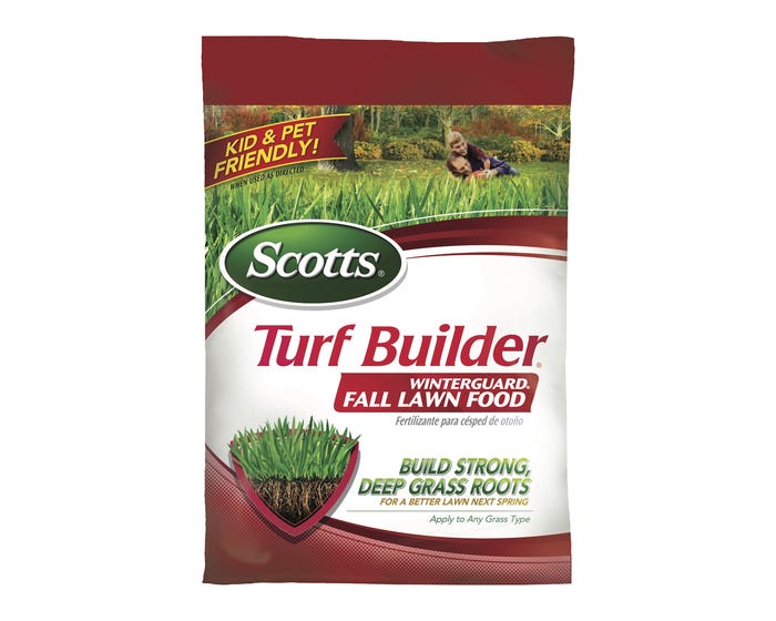 Scotts Turf Builder Winterguard Fall Lawn Food， 5，000 sq. ft. - 38605D