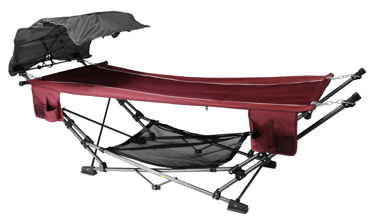 Zenithen Folding Hammock w/ Ext Canopy (#OC582S-BD)