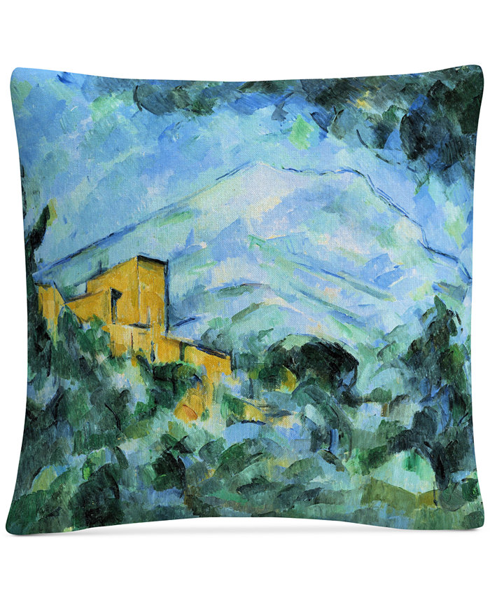 Baldwin Cezanne Mont Saintevictoire And Chateau Noir Decorative Pillow， 16