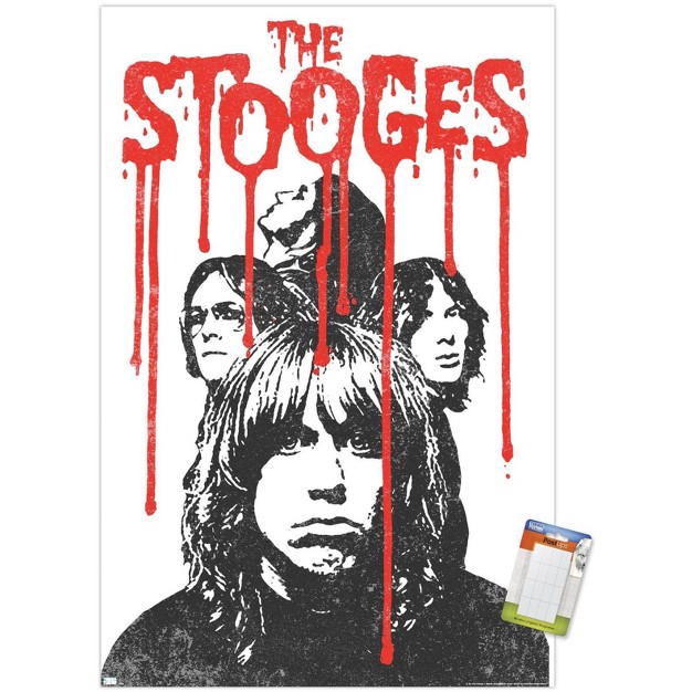 Trends International The Stooges Bleeding Logo Unframed Wall Poster Prints