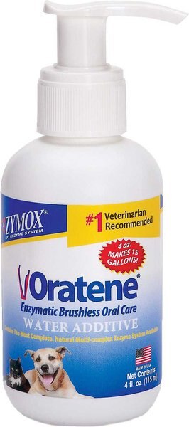 Oratene Enzymatic Brushless Oral Care Dog and Cat Dental Water Additive