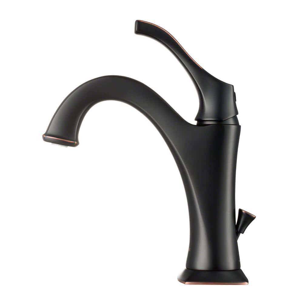 KRAUS Arlo Single Hole Single Handle Bathroom Faucet in Oil Rubbed Bronze