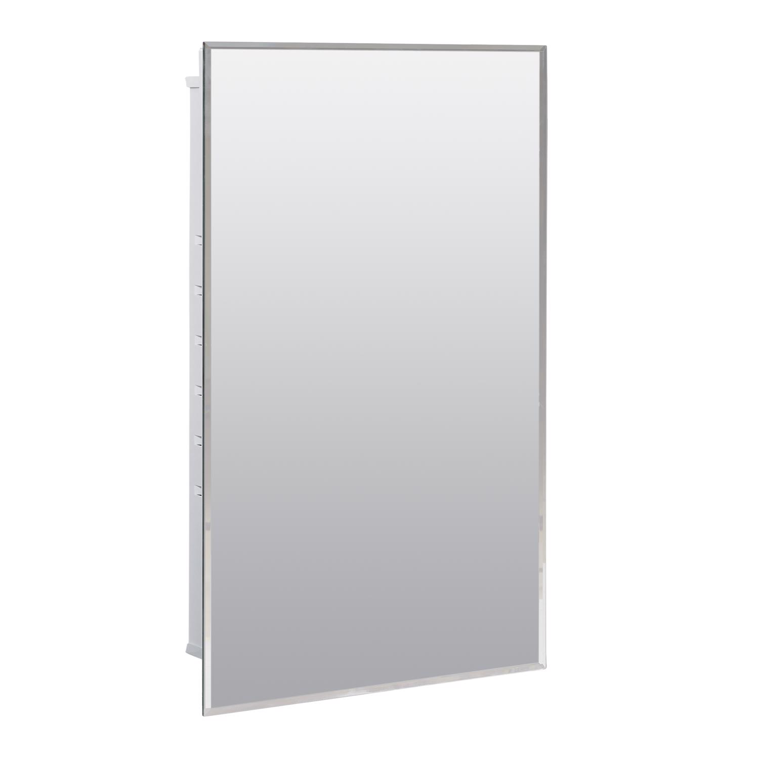 Zenith Products 26 in. H X 16 in. W X 4-1/2 in. D Rectangle Medicine Cabinet/Mirror