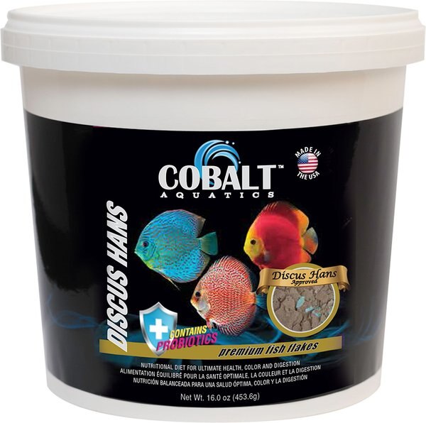 Cobalt Aquatics Discus Hans Flake Fish Food，