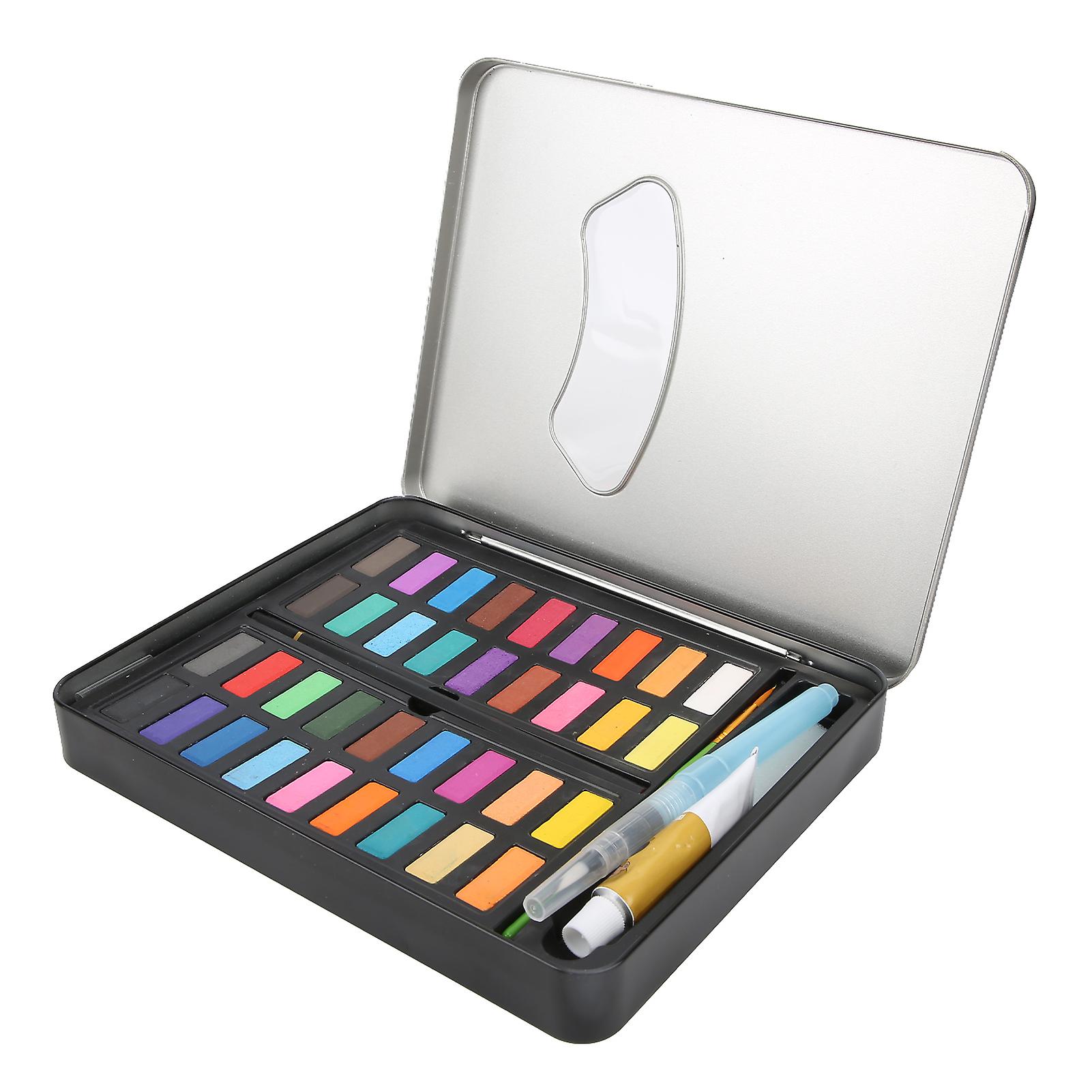 Watercolor Paint Set Solid 36 Colors Portable Pigment Suit For Painting Graffit Design