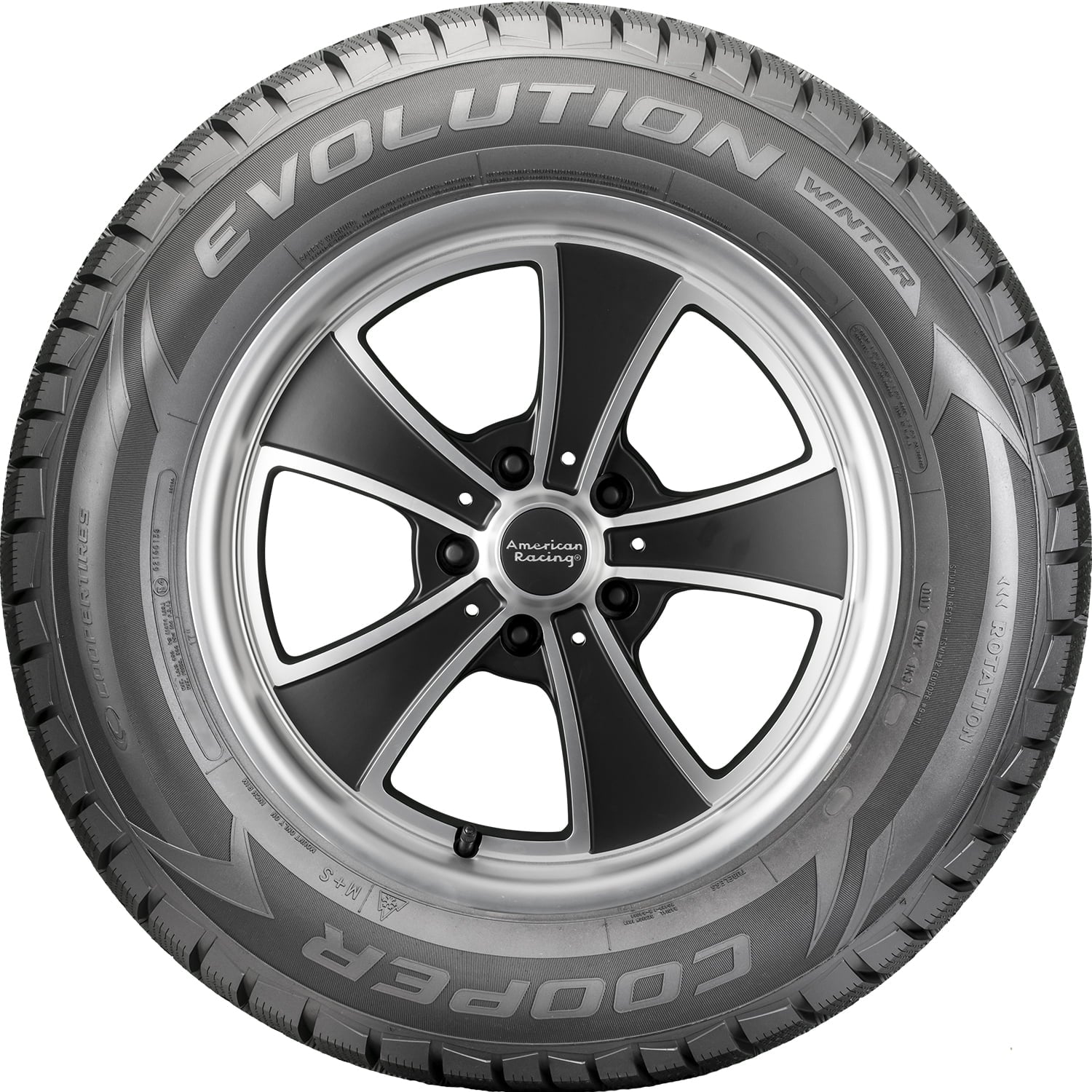 Set of 4 (FOUR) Cooper Evolution Winter 245/55R19 103T Winter Snow Tires