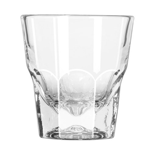 Libbey 15248 Gibraltar Rocks Glass with DuraTuff， 4-1/2 oz.