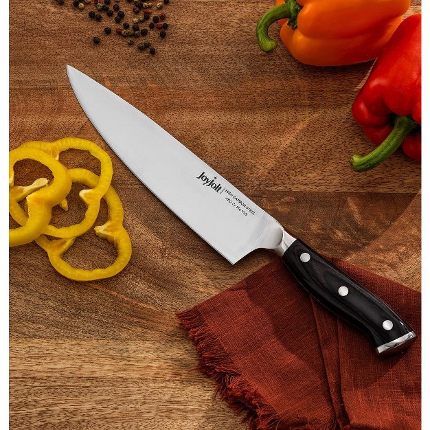 Joyjolt 8 Chef Knife High Carbon X50 German Steel Kitchen Knife