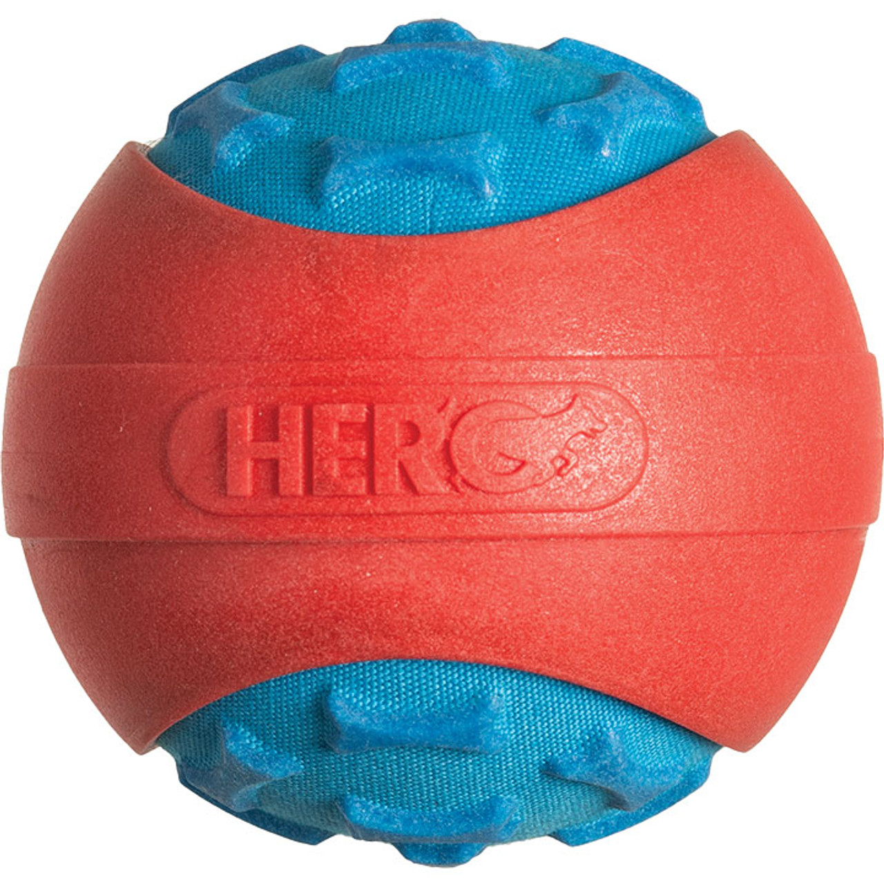 Hero Outer Armor Ball Dog Toy， SM.， Blue