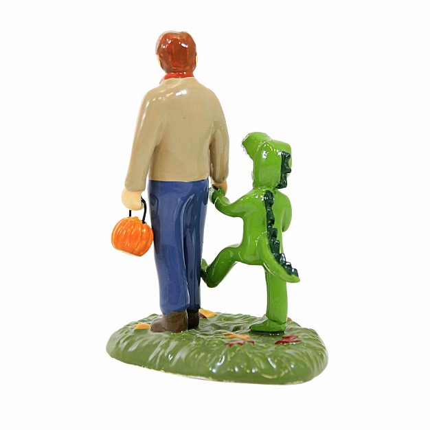 Department 56 Villages Rex Need More Candy One Figurine 3 75 Inches Halloween Trick Or Treating 6012288 Ceramic Multicolored