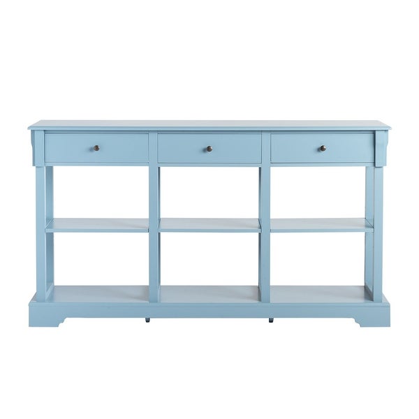 Console Table with Ample Storage for Entryway Living Room