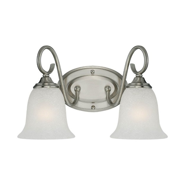 Millennium Lighting 2 Light Vanity Satin Nickel