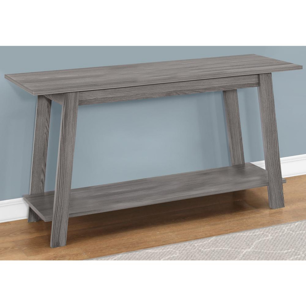 Tv Stand   42 quotL / Grey   Transitional   Entertainment Centers And Tv Stands   by Homesquare  Houzz