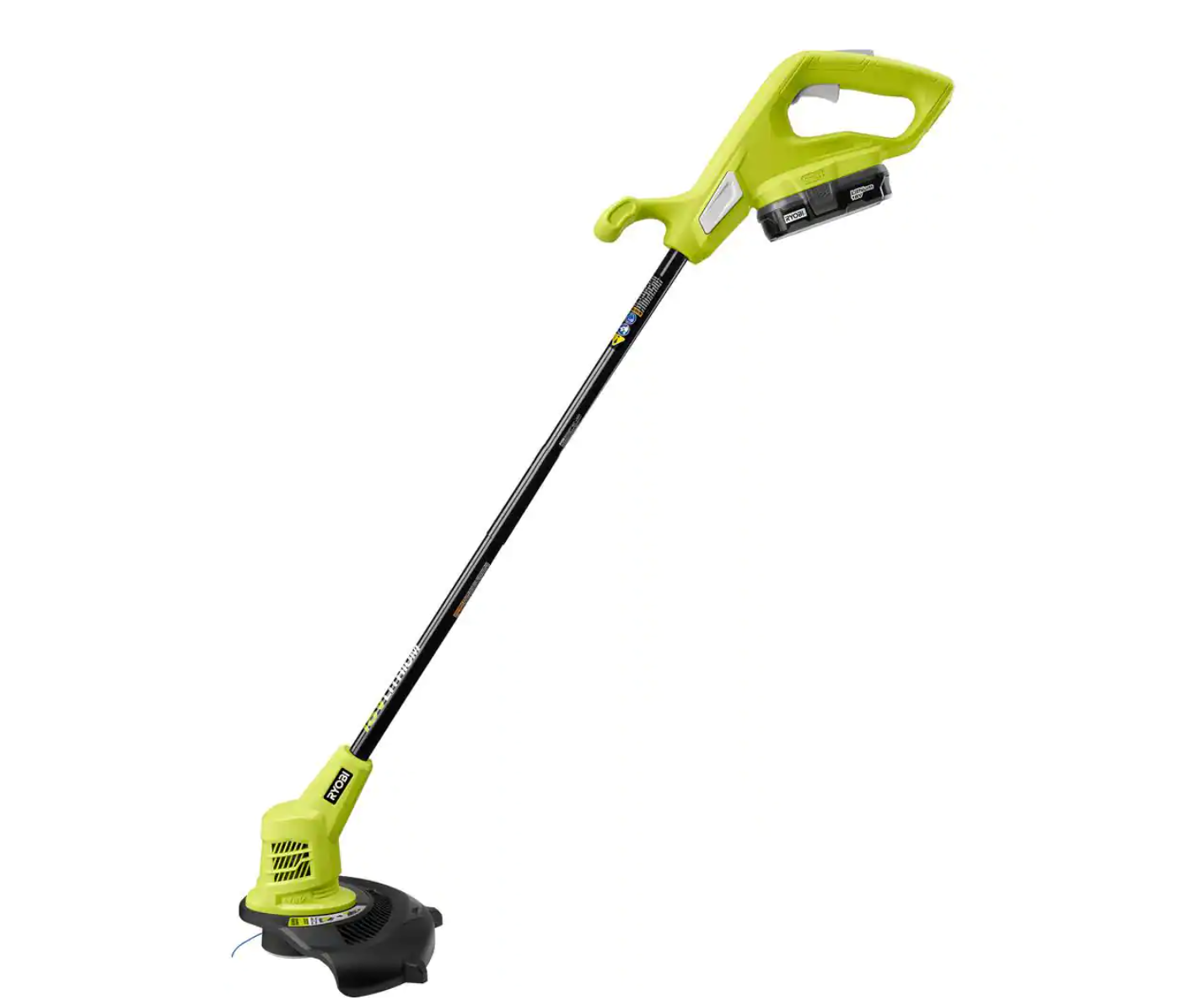 RYOBI P20130 ONE+ 18V 10 in. Cordless Battery String Trimmer with 1.5 Ah Battery and Charger