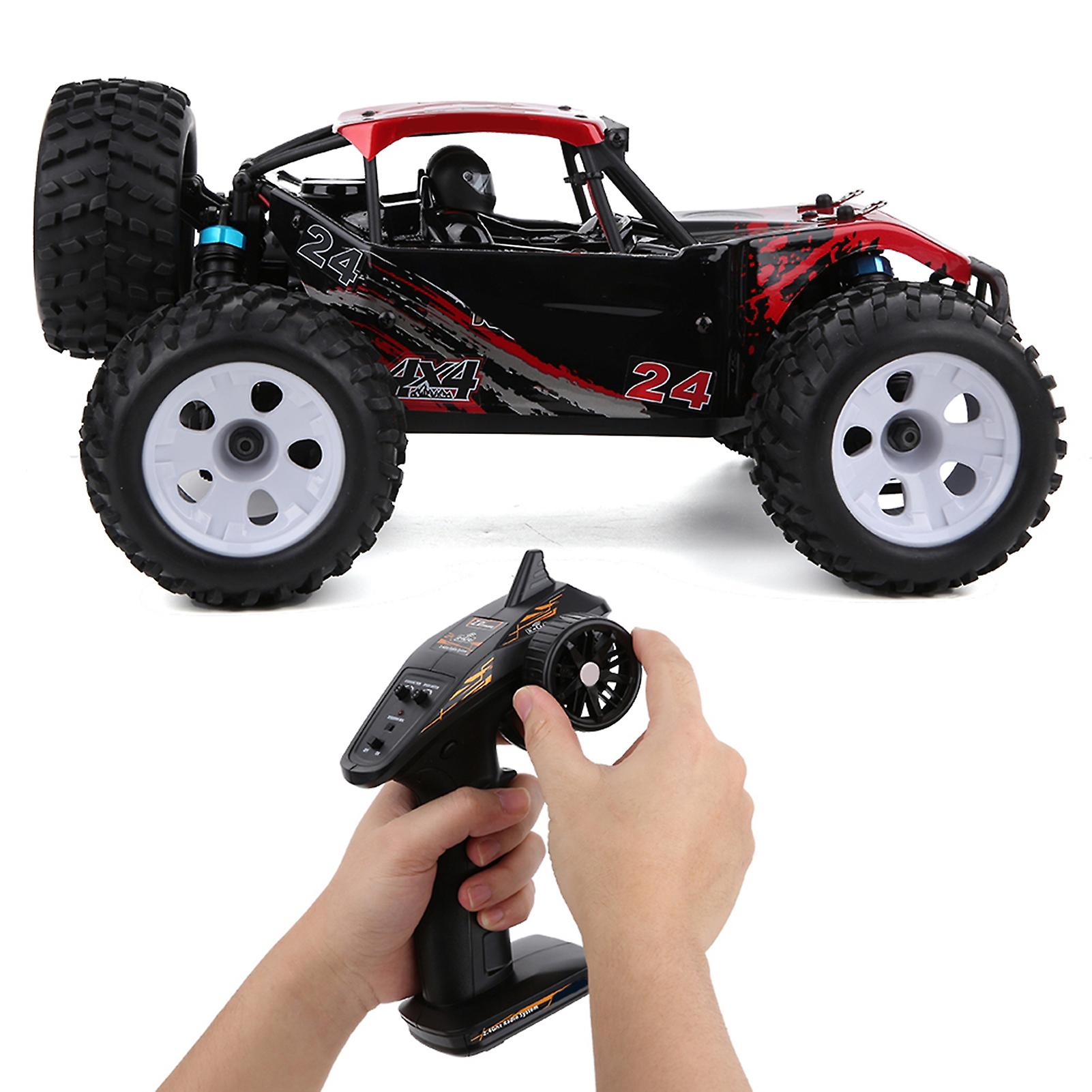 1/16 Scale Desert Truck Four Wheel Drive Vehicle Remote Control Car Model Toyred Brushless