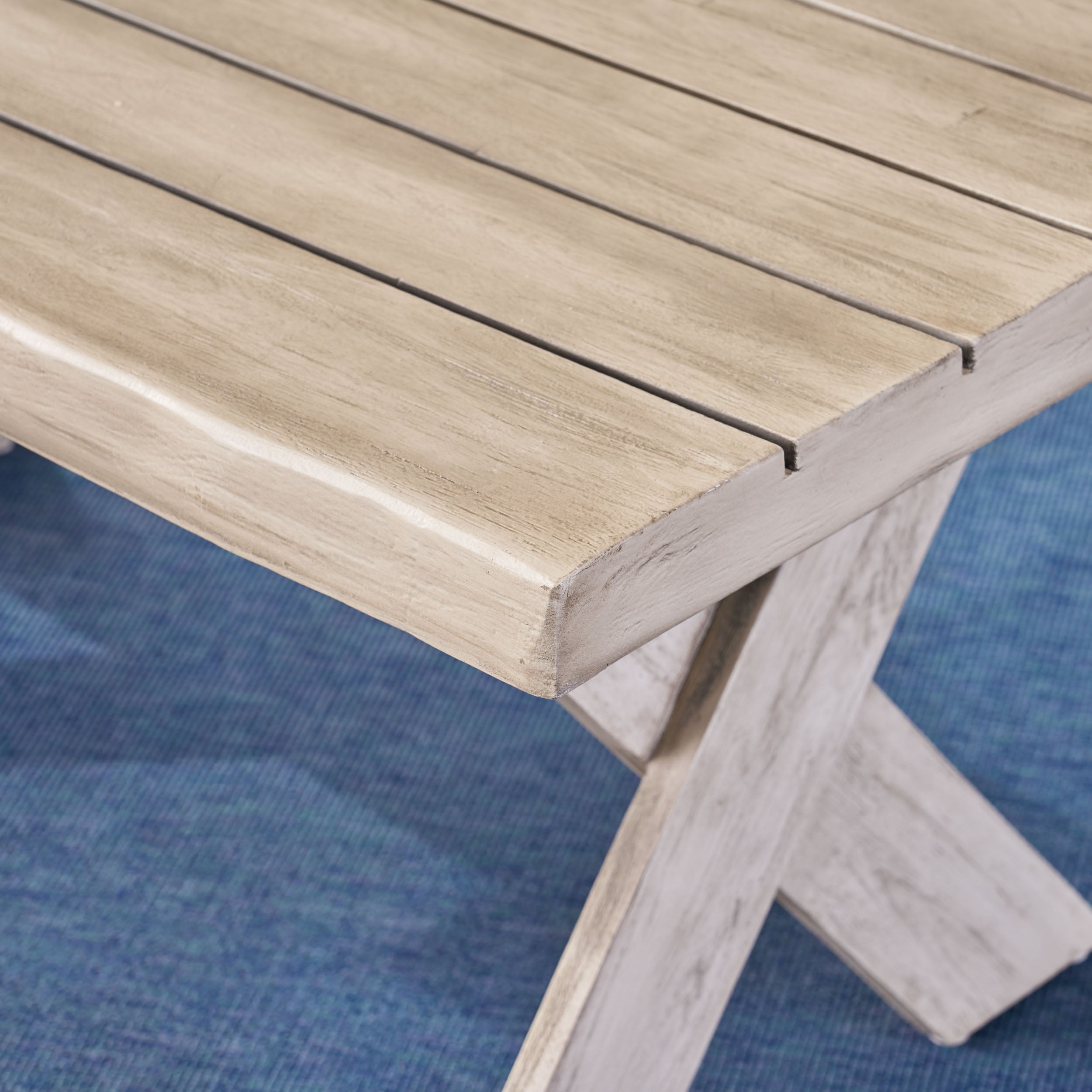 Irene Outdoor Acacia Wood Coffee Table