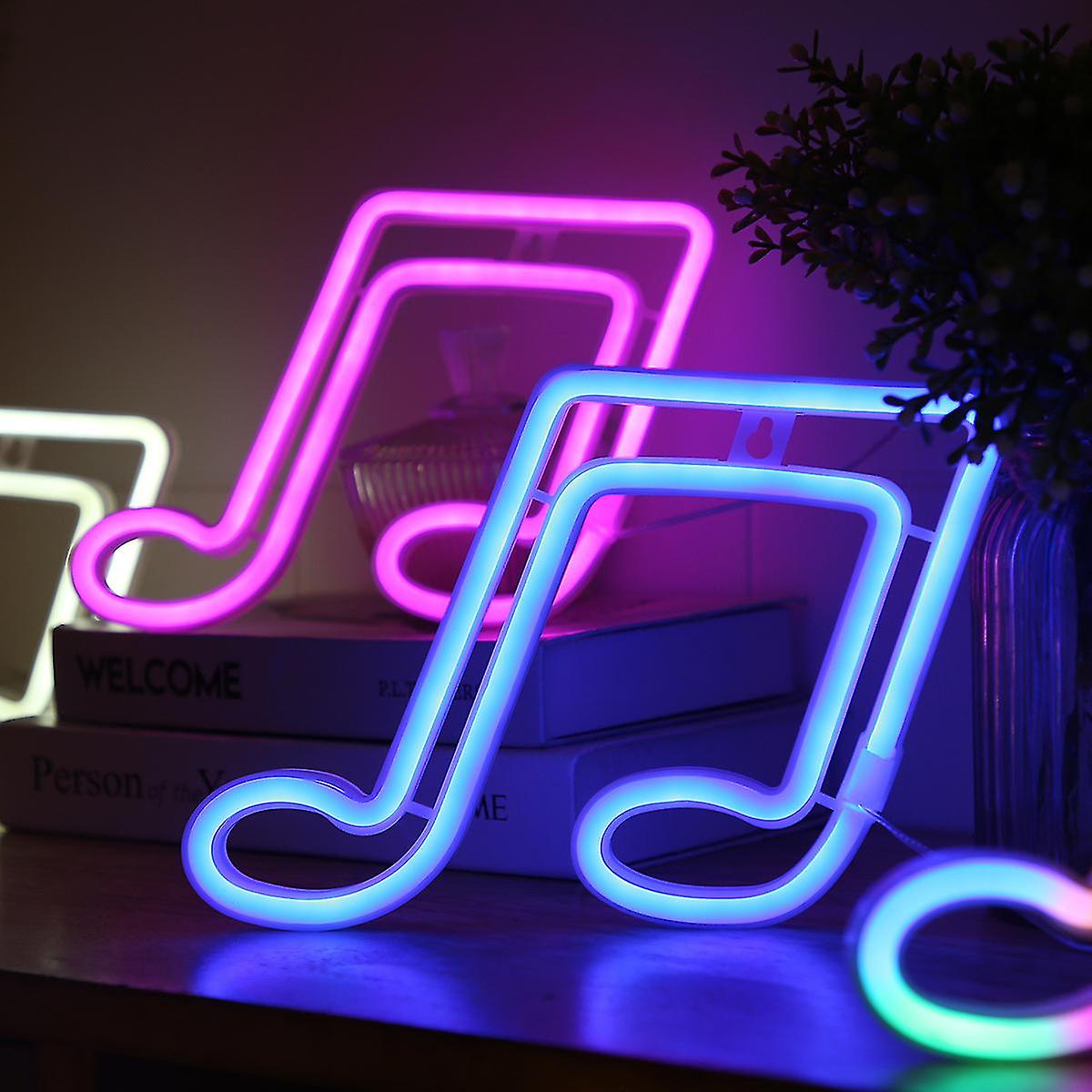 Led Note Neon Room Decoration Light