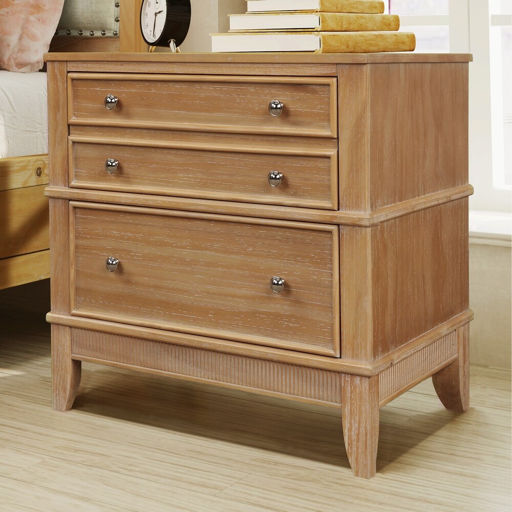 3 Drawer Nightstand