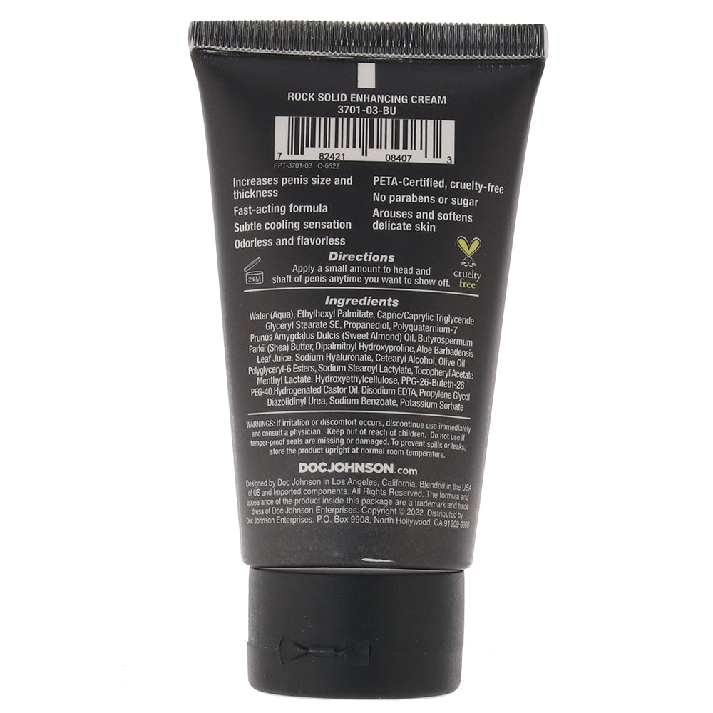 Rock Solid Enhancing Cream in 2oz