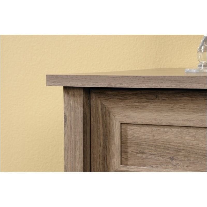 Bowery Hill Modern 6 Drawer Double Bedroom Dresser in Salt Oak