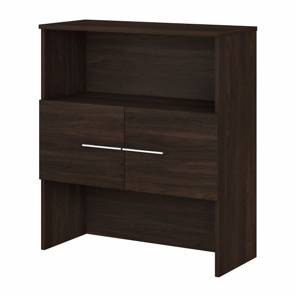 Bush Business Furniture Office 500 36W Bookcase Hutch in Black Walnut