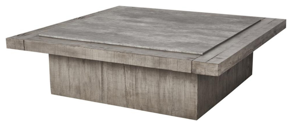 McDowell Square Coffee Table by Kosas Home   Contemporary   Coffee Tables   by BisonOffice  Houzz