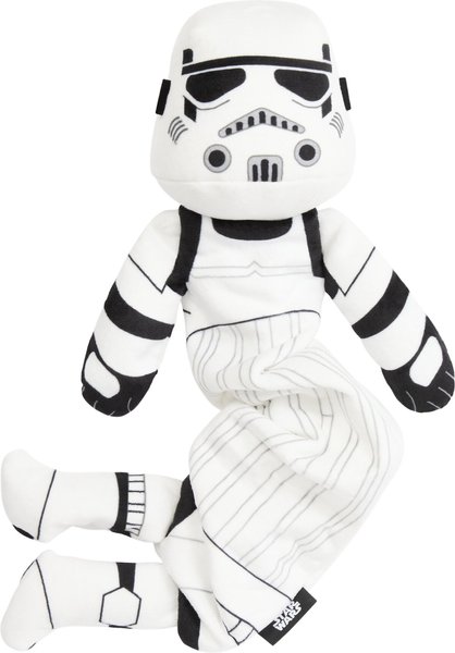 STAR WARS STORMTROOPER Bungee Plush Squeaky Dog Toy