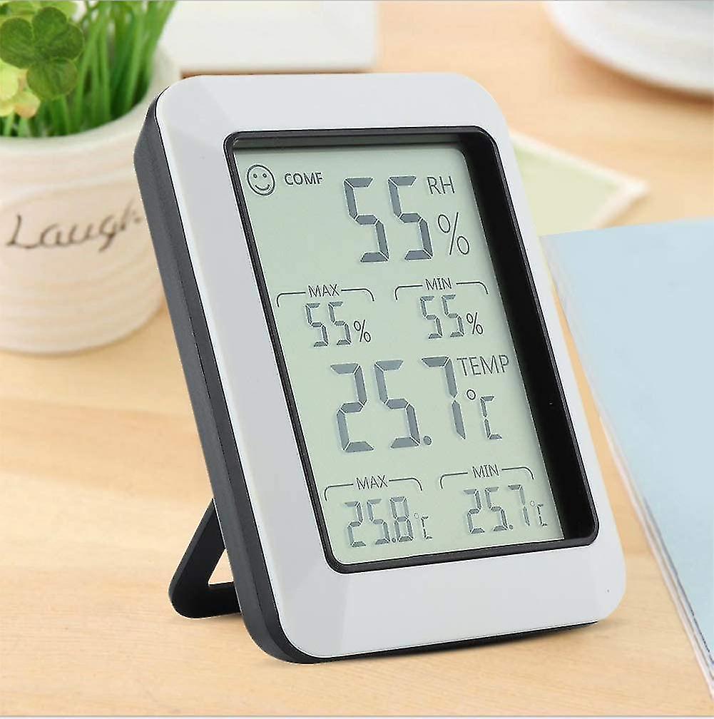 Digital Lcd Hygrometer Temperature Lcd Humidity Monitor Indoor Digital Room Thermometer