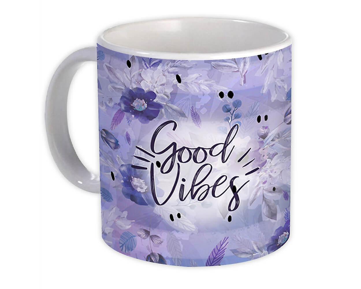 Gift Mug: Good Vibes Purple