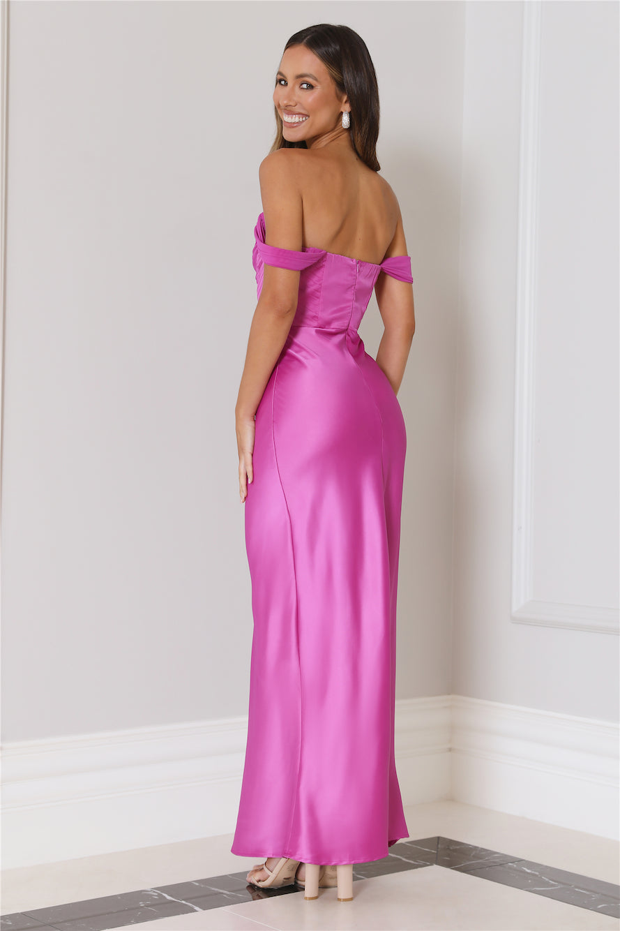 Princess Moment Maxi Dress Purple