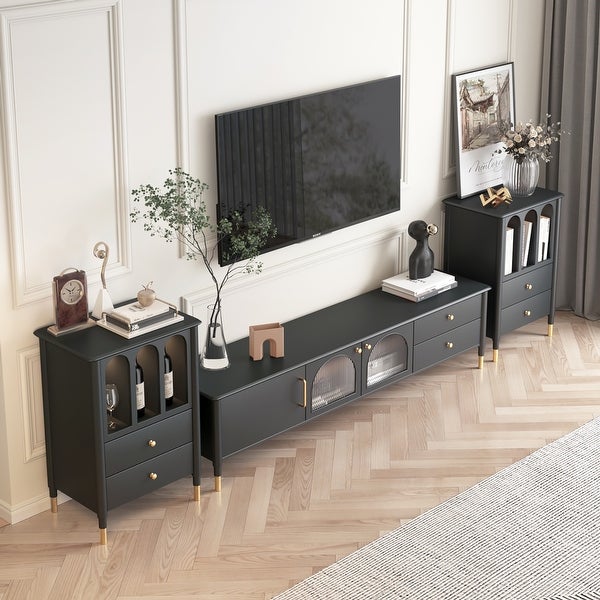 JASIWAY Modern Light Luxury TV Stand