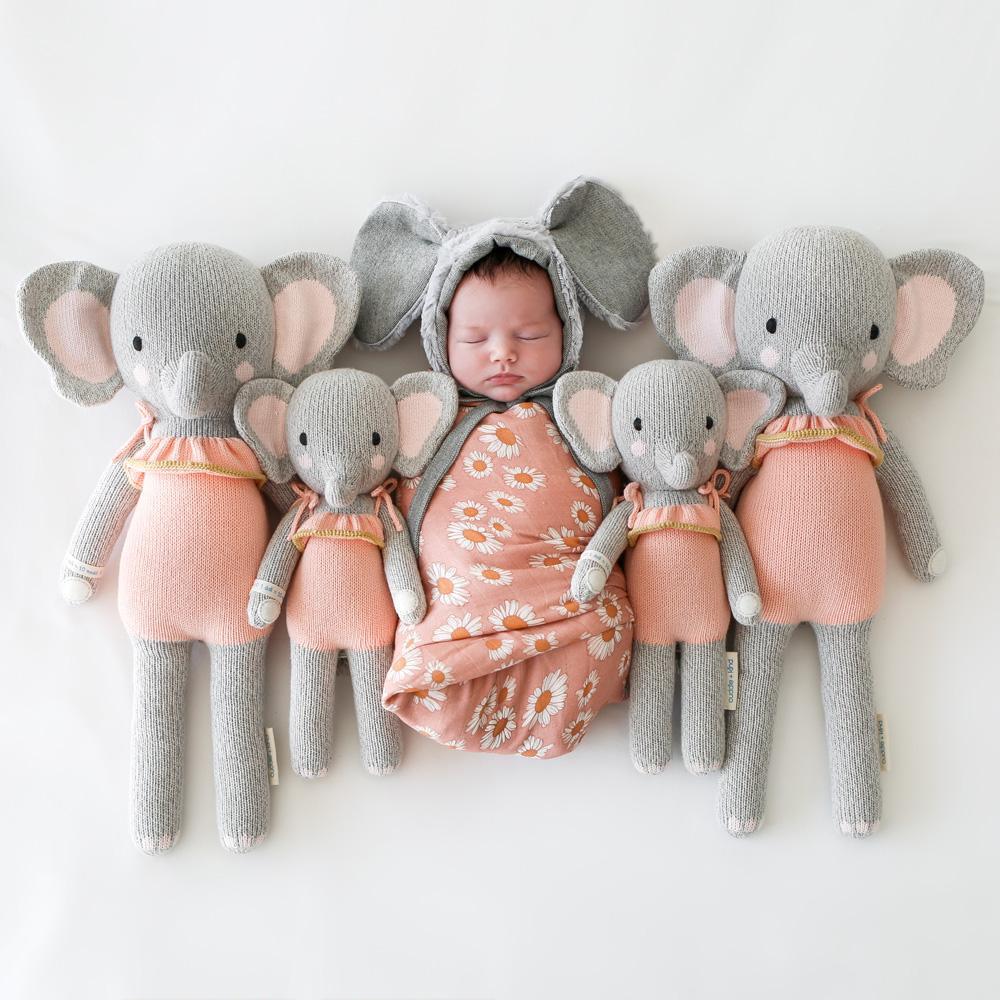 Eloise the Elephant by Cuddle + Kind