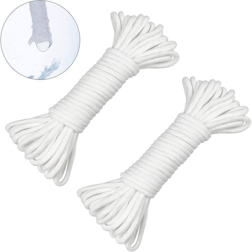 60 ft. 15 in. Automatic Watering Capillary Wicking Hydroponic Wicking Cord Automatic Watering System Unit Watering Rope B08ZRXWZWM