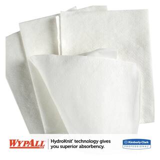 WYPALL X50 White Quarterfold Wipers (26-Pack) KCC35025