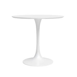 Jamesdar Kurv White Cafe Table JTAB200-WHWH