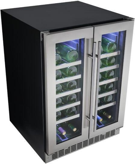 Danby DWC047D1BSSPR Silhouette Series 24 Inch Stainless Steel Napa Wine Cooler