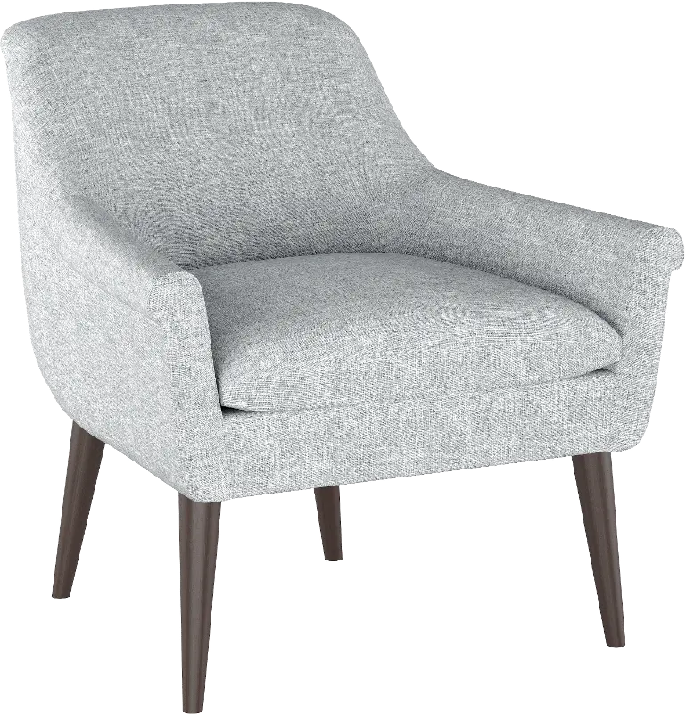 Charlotte Pumice Light Gray Accent Chair - Skyline Furniture